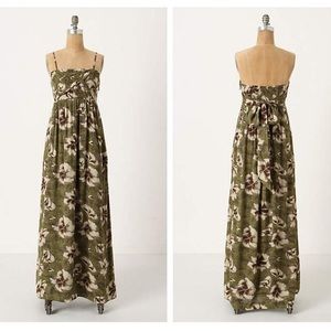 Edme & Esyllte Anthropologie Cultivated Maxi Dress